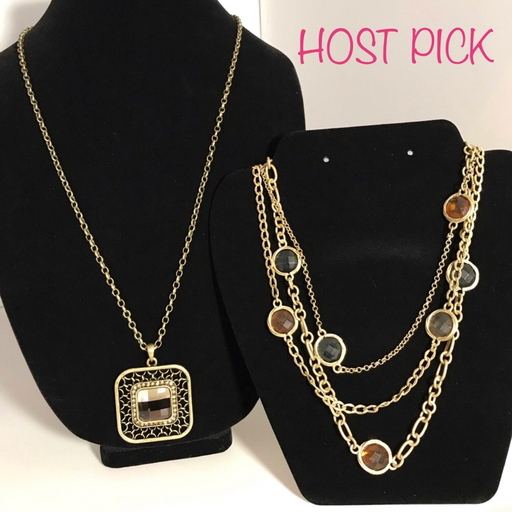 NWT Lia Sophia Necklaces